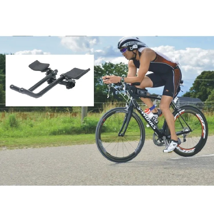 Clip-On ridingTime Trial TT Tri Bar Triathlon Handlebar aero bar other bicycle parts