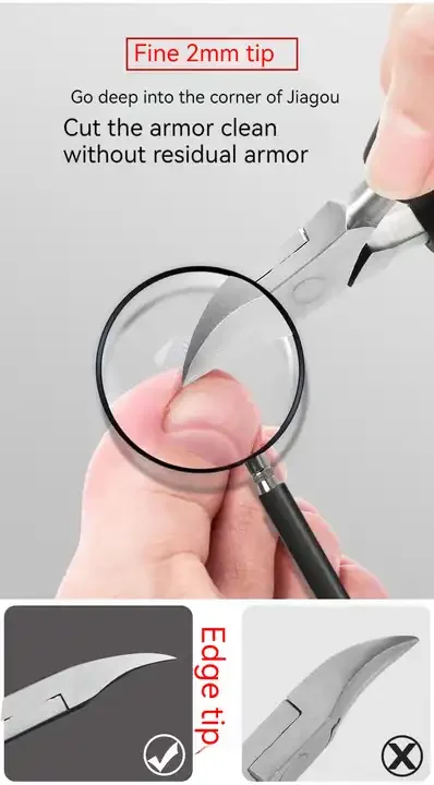 Wholesale High Quality Pedicure Pliers With Catcher Cutter Set Eagle Nose Custom Stainless Steel Toe Nail Clipper