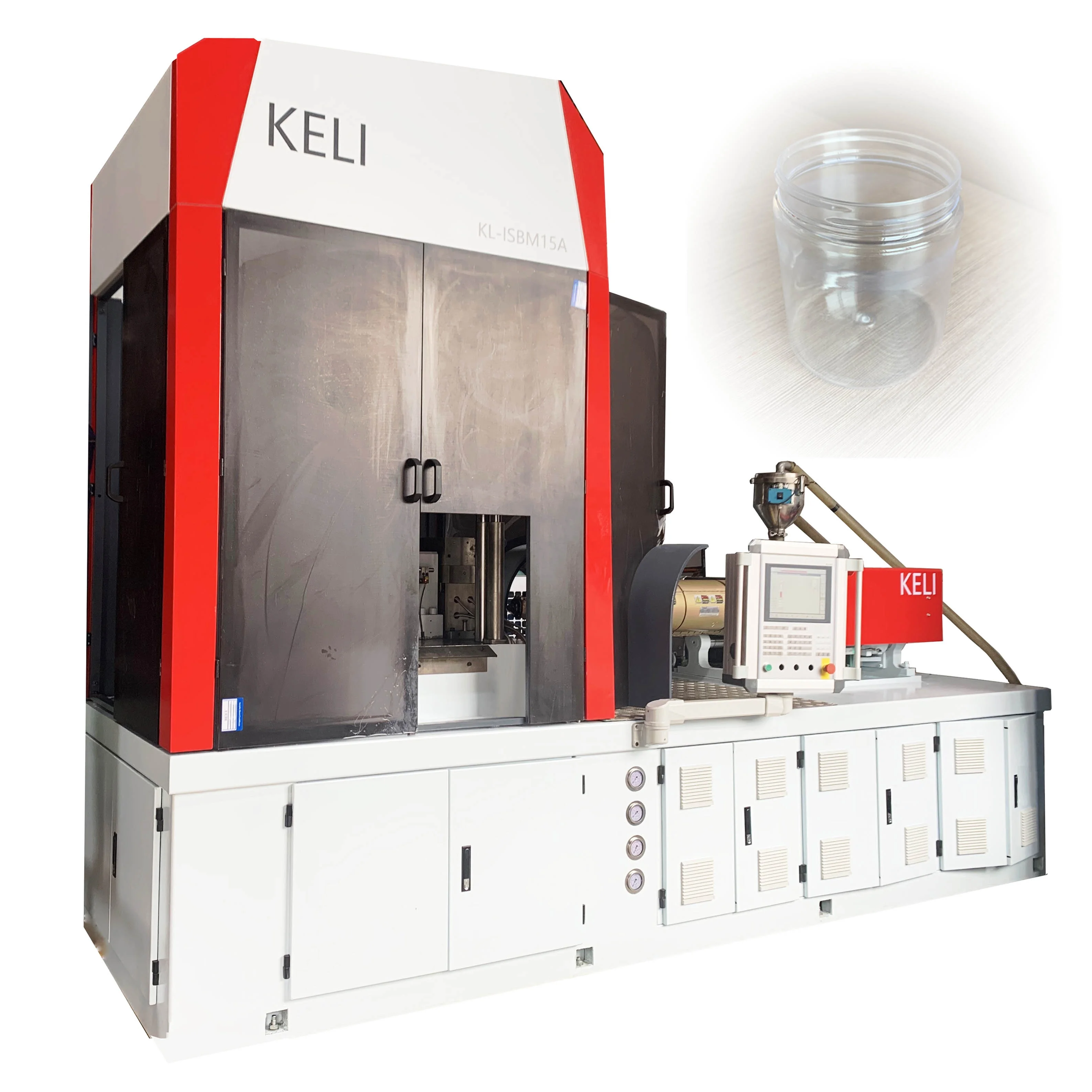 China manufacturer one step 4 station PET Bottle Blowing Machine Fully Automatic injection stretch blow molding