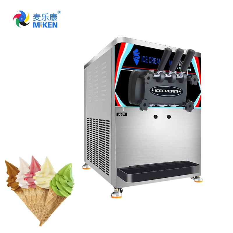 MK-6618CTB  automatic soft serve ice cream vending  maker machine