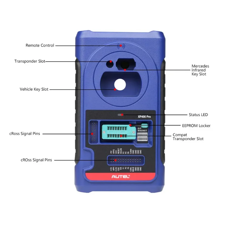 2024 Smart Key Programming Accessory Tool Kit Autel XP400 Pro Adapter Diagnostic Tool Key and Chip Programmer Autel XP400 PRO