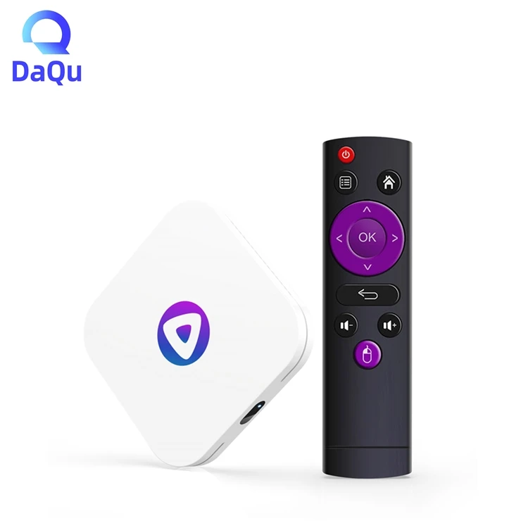 Daqu Newest Android 13 TV Box RK3528 Chip Quad Core H96 Max M1 TV Box 2G 4G RAM 16G 32G 64G ROM Dual WiFi Low Price Set Top Box