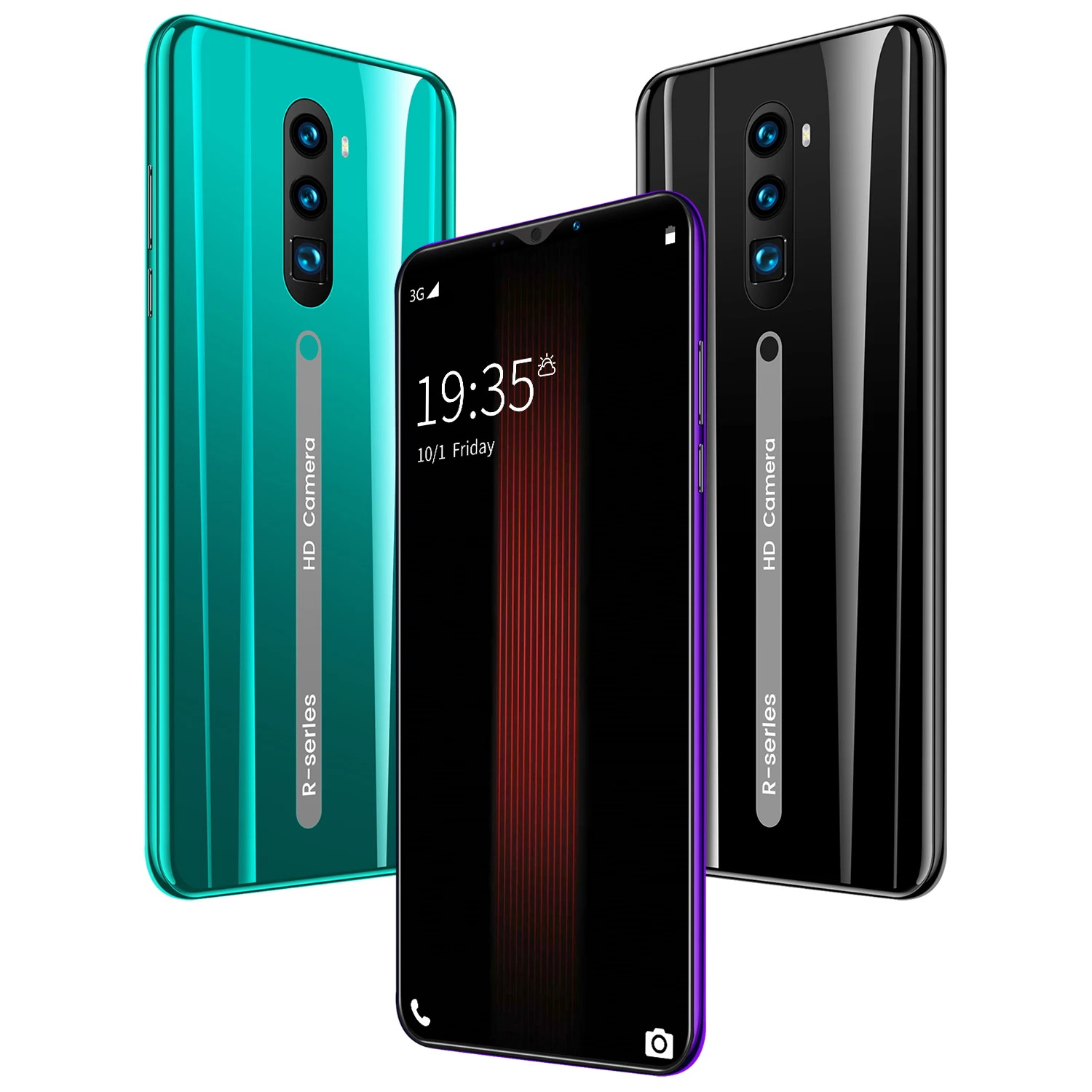 Rino3 pro telefones new style mobile phone 4GB  64GB large memory 8+16MP beauty camera 4G 5G LTE gaming cellphone