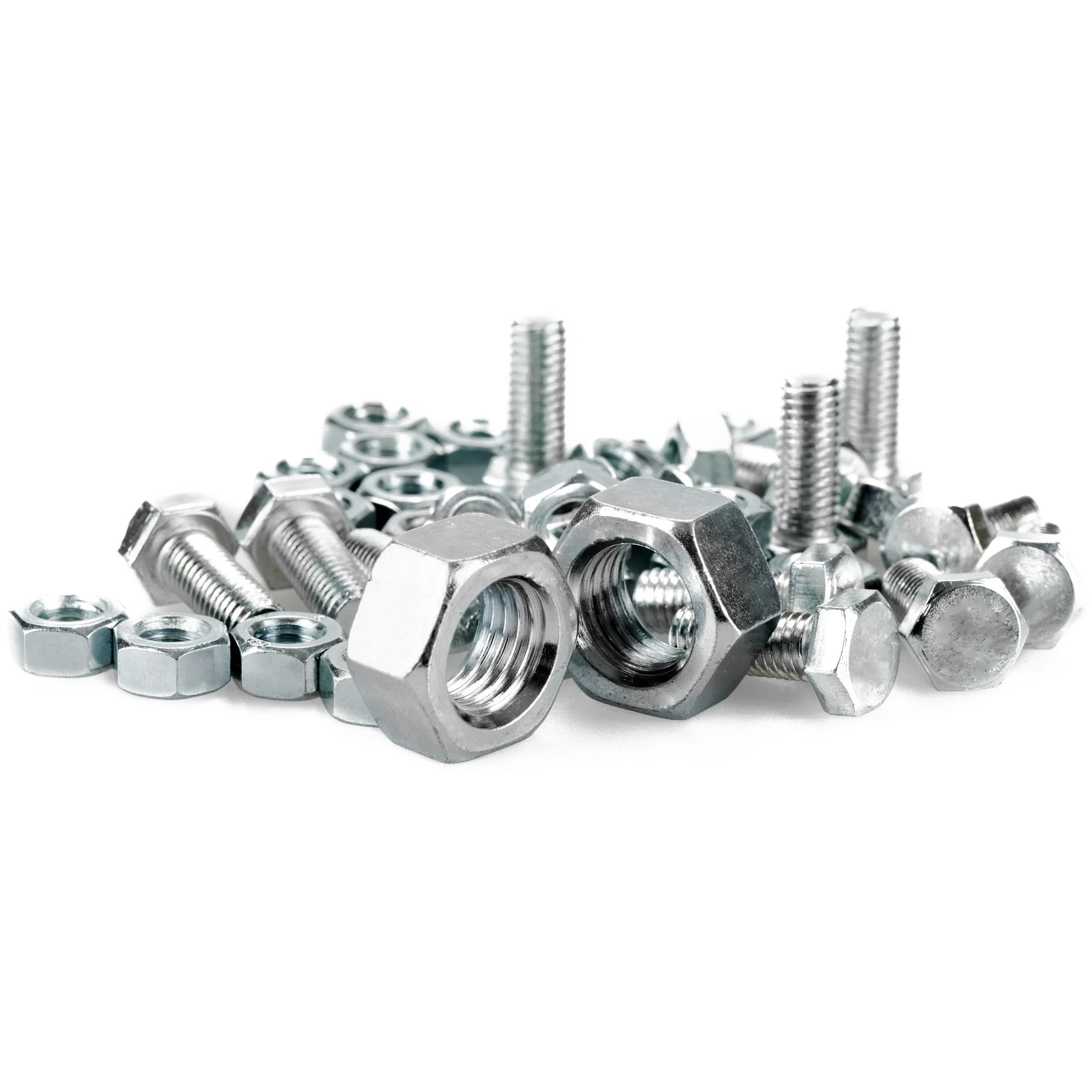 Best Quality din 933 307a great 4.8 carbon steel hex bolt and nut