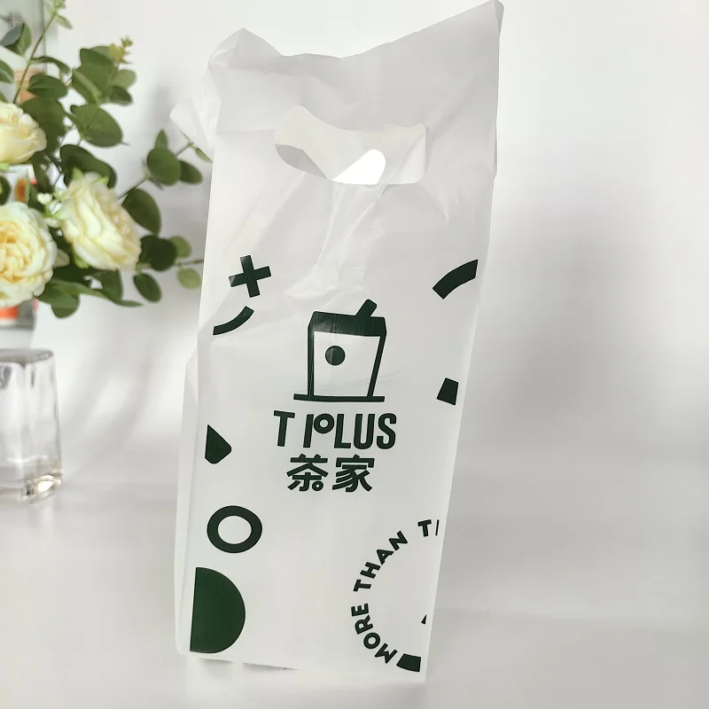 pla customized disposable degradable corn starch food grade plastic bags