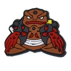 Wholesale Cartoon PVC Sasuke shoe charms characters 2022 crockely-charms de anime crocsely-wholesale charms