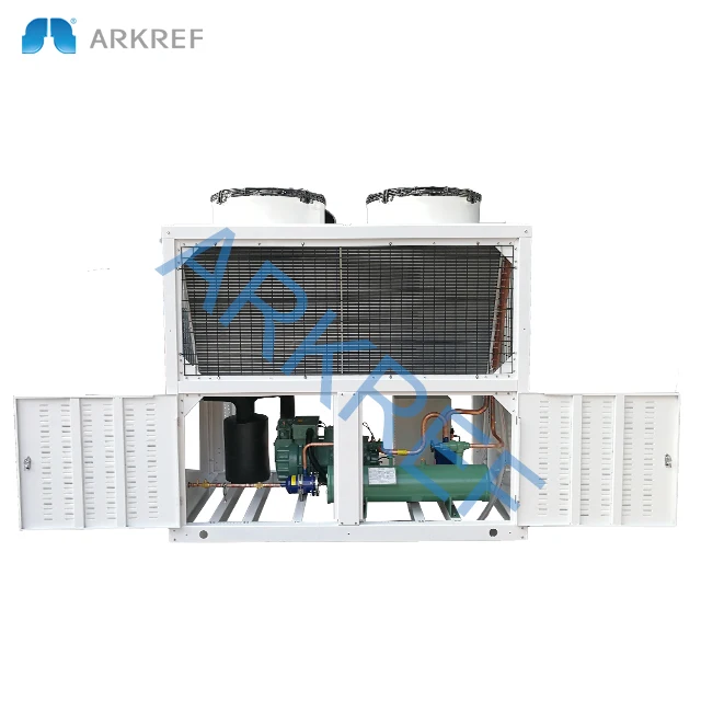 ARKREF V Type Refrigeration System Air Cooled Condensing Unit For Cold Room