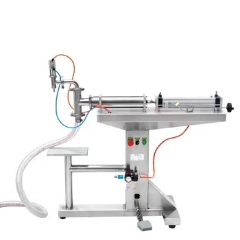 High-quality floor-mounted semi-automatic liquid filling machine