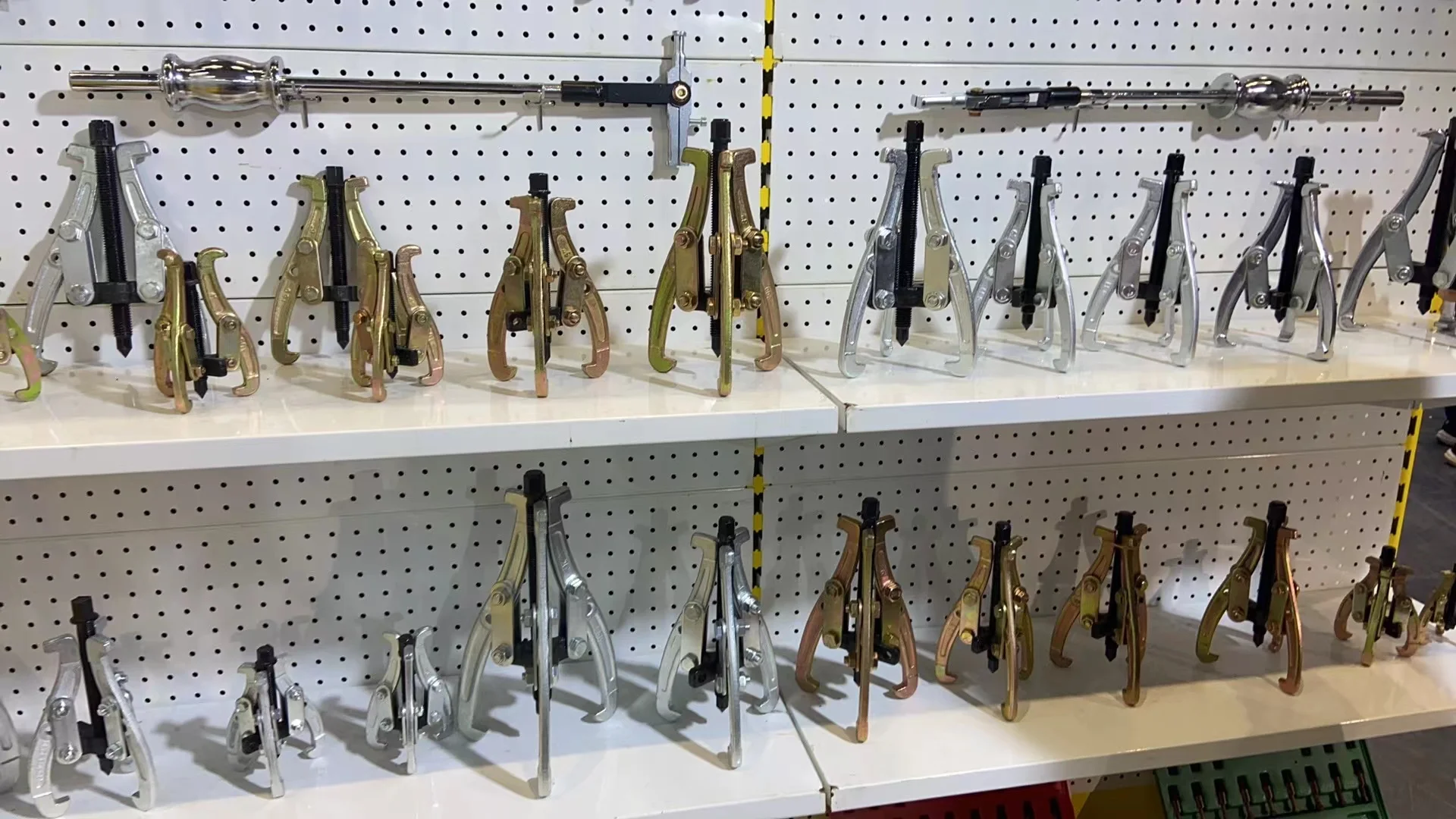 Сверхмощный съемный инструмент съемник гидравлический универсальный 3 челюстных зубчатых подшипника с реверсивными челюстями