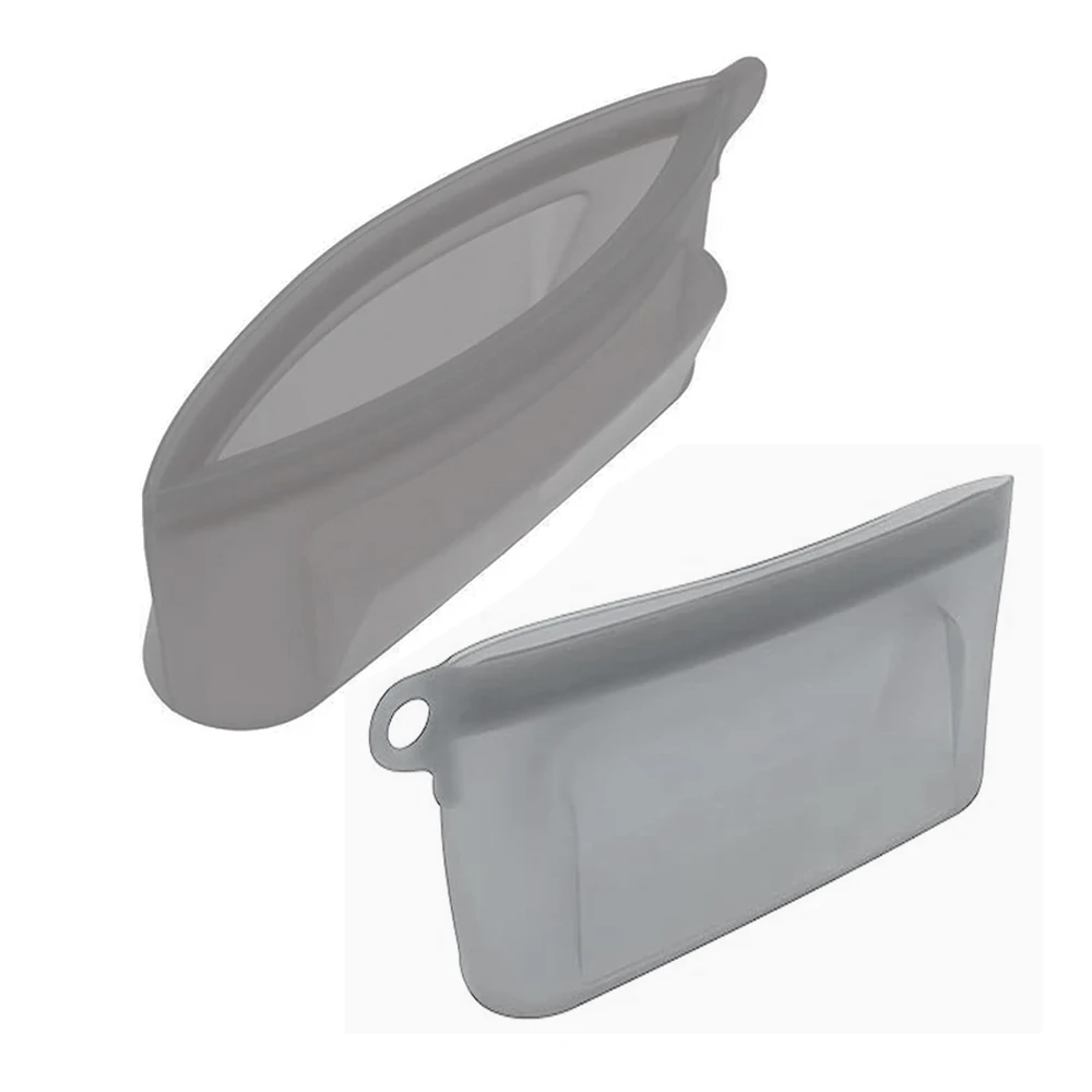 ONEQUAN Waterproof Travel Clear Portable Kids Silicone Pencil Cosmetic Pouch Case Bag