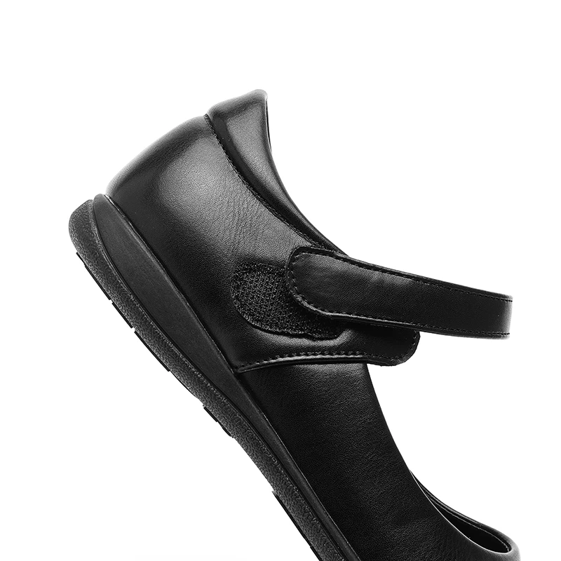 1retty Black Dress Shoes Balloons Setcgreens Schooballons High Quality Factory New PU Customized Package School OEM Solid Girls