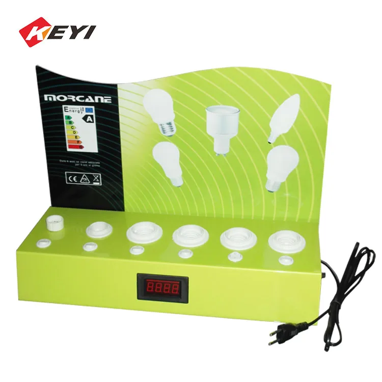 customized color standing lamp with laser engrave / acrylic box