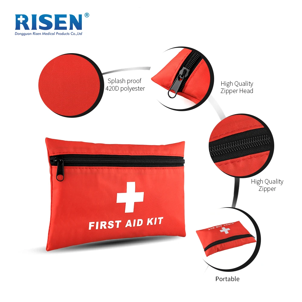 Low Price Portable Mini Emergency First Aid Kit Small Pouch With Medical Supplies For Outdoor Travel