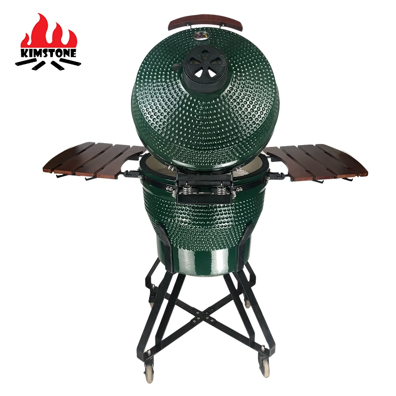 KIMSTONE 22 inch  Portable bbq grill ceramic kamado oven used for garden party