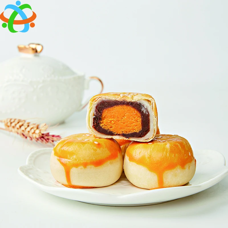 Factory Price Baked Goods Egg Yolk Crispy Yellow Sandwich