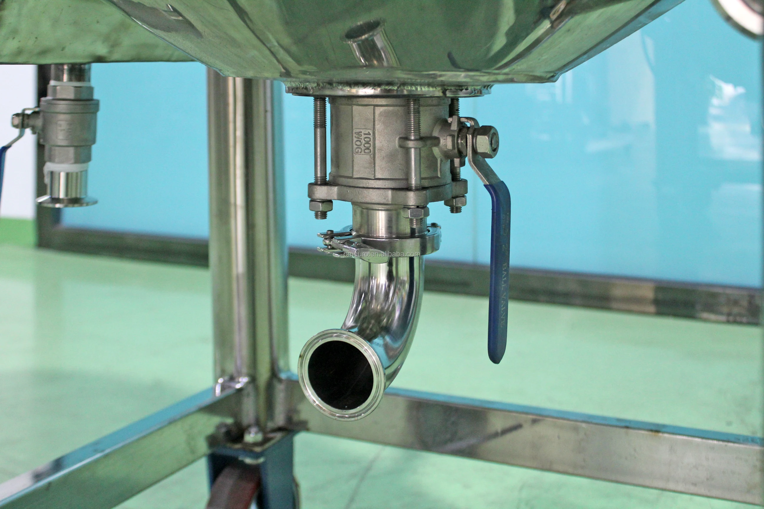 Automatic 300L Shower Gel Mixing Shampoo Reactor Mixer Tank Hand Wash Liquid Soap Detergent Making Machine