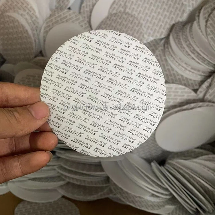 Pressure Sensitive Bottle Stopper Cap Foam Seal Liner FREE Sample 18mm 20mm 24mm 28mm 30mm 38mm 40mm PS Plastic Screw Cap