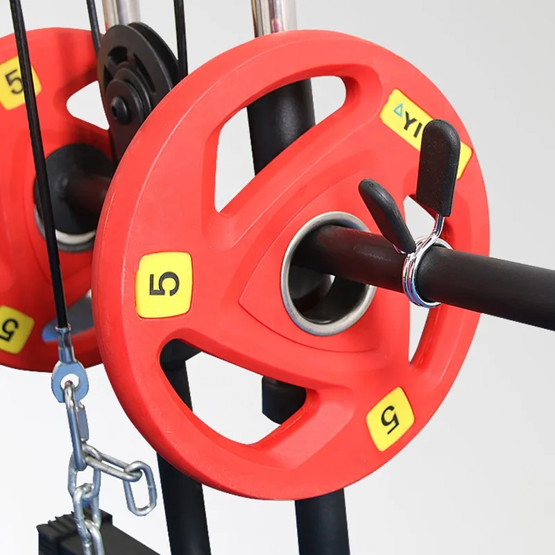 W1N Factory Direct Sale Wall Mount Cable Station Pull Down with Adjustable Dual Pulley System