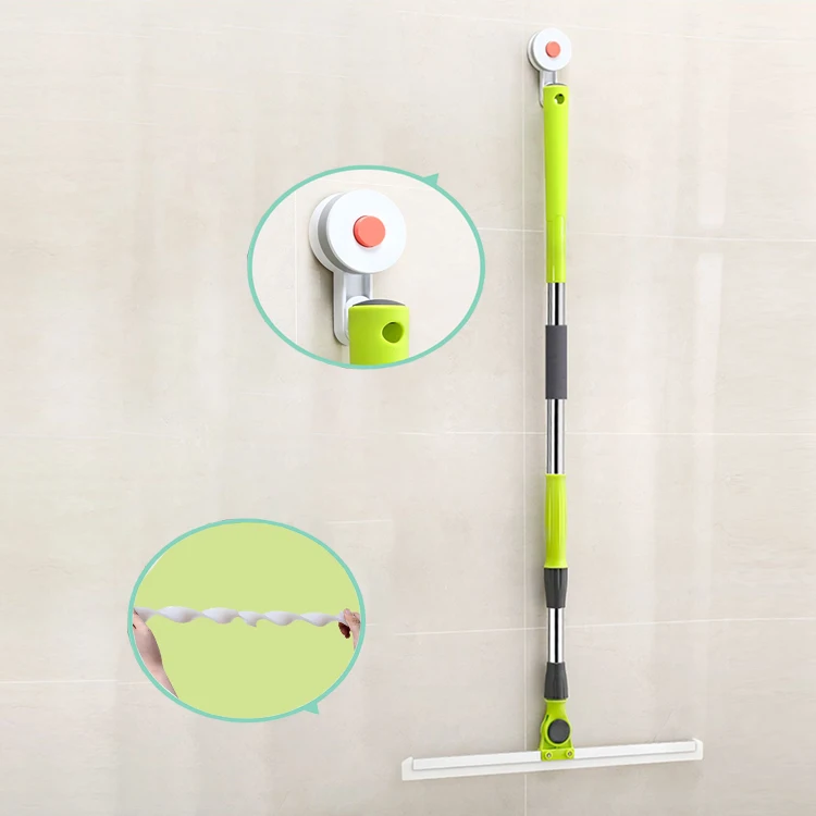 2024 Hot Sales Bathroom Floor Glass 35cm 50cm Multifunctional Brush Silicone Scraper Head Squeegee Wiper