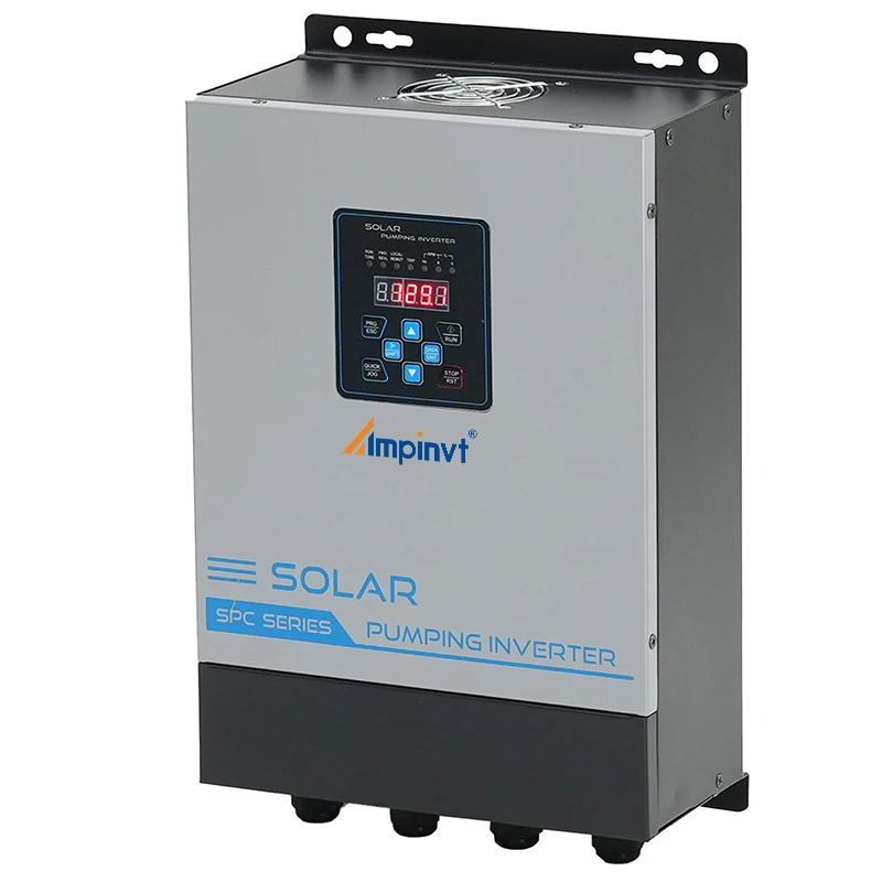 Высокопроизводительный 5.5kw 7.5kw AC DC Water Mppt солнечный насос инвертор 7500w 2200w 1500w