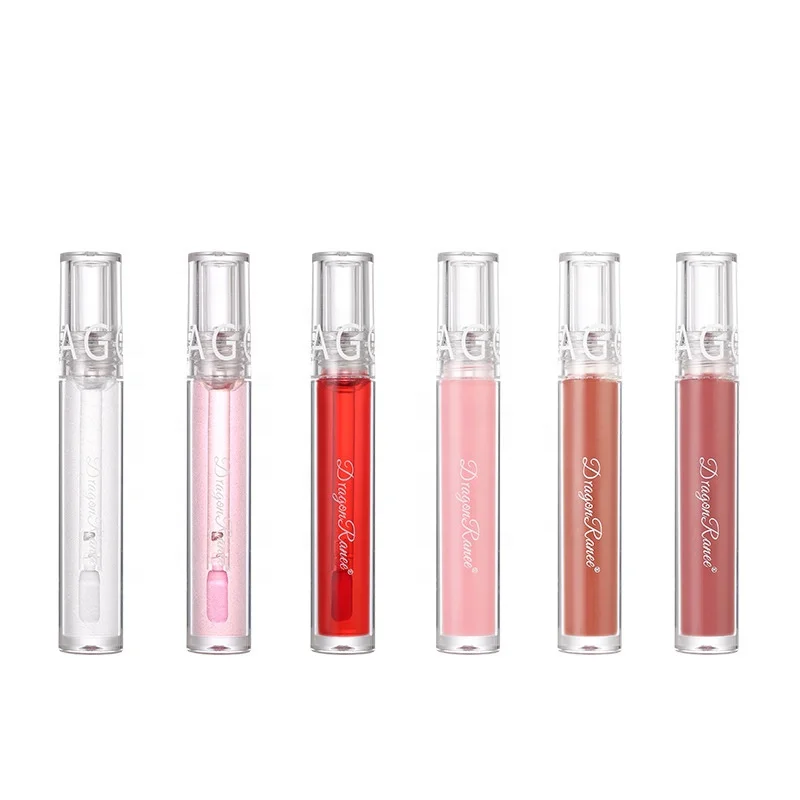 High Quality 6 Colors Waterproof Lip Gloss Cosmetics Sexy Fashion Organic Liquid Lipstick Private Label