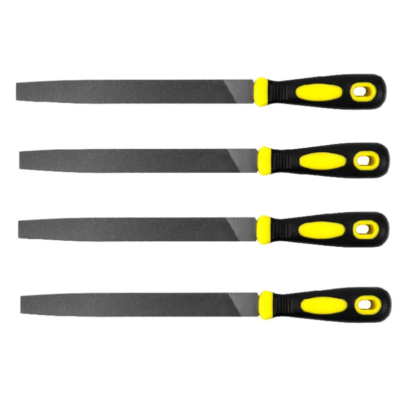 Made in China Wholesales T12 flat Half Round triangle Files hand tools with handle