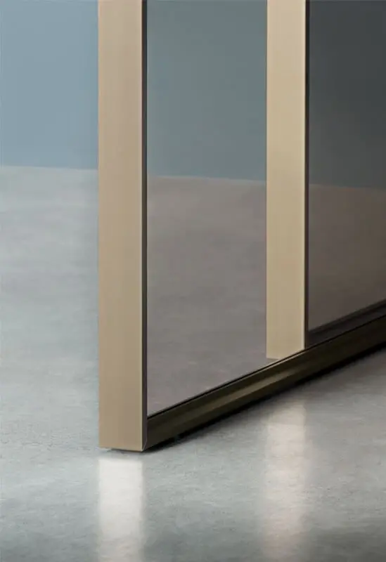 Spain Smart Locks Functional Sliding Glass Doors Single Glass Modern Doors