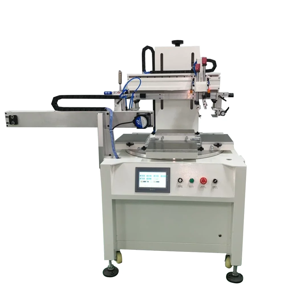 
Automatic rotary silk auto screen printing machine mesin sablon with 4 stations 
