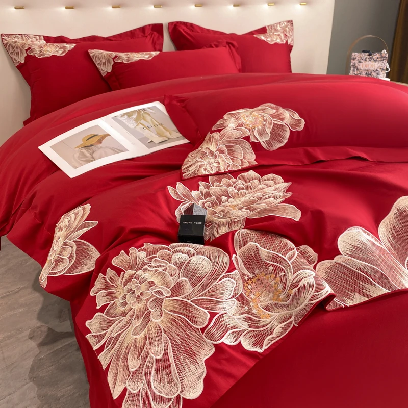 Luxury New Cotton Bedding Sets Luxury Duvet Cover Set Dubai Market