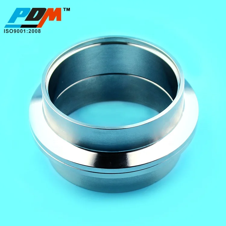 V-образный хомут с фланцами с логотипом на заказ, готовый к отправке от 1,5 до 6 дюймов