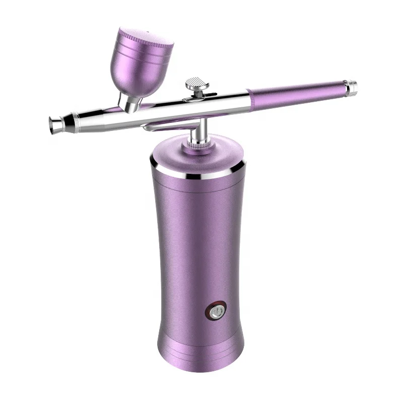 High Quality Durable Using Various Oxygen Injector Cordless Makeup Airbrush Facial Device Beauty Equipment