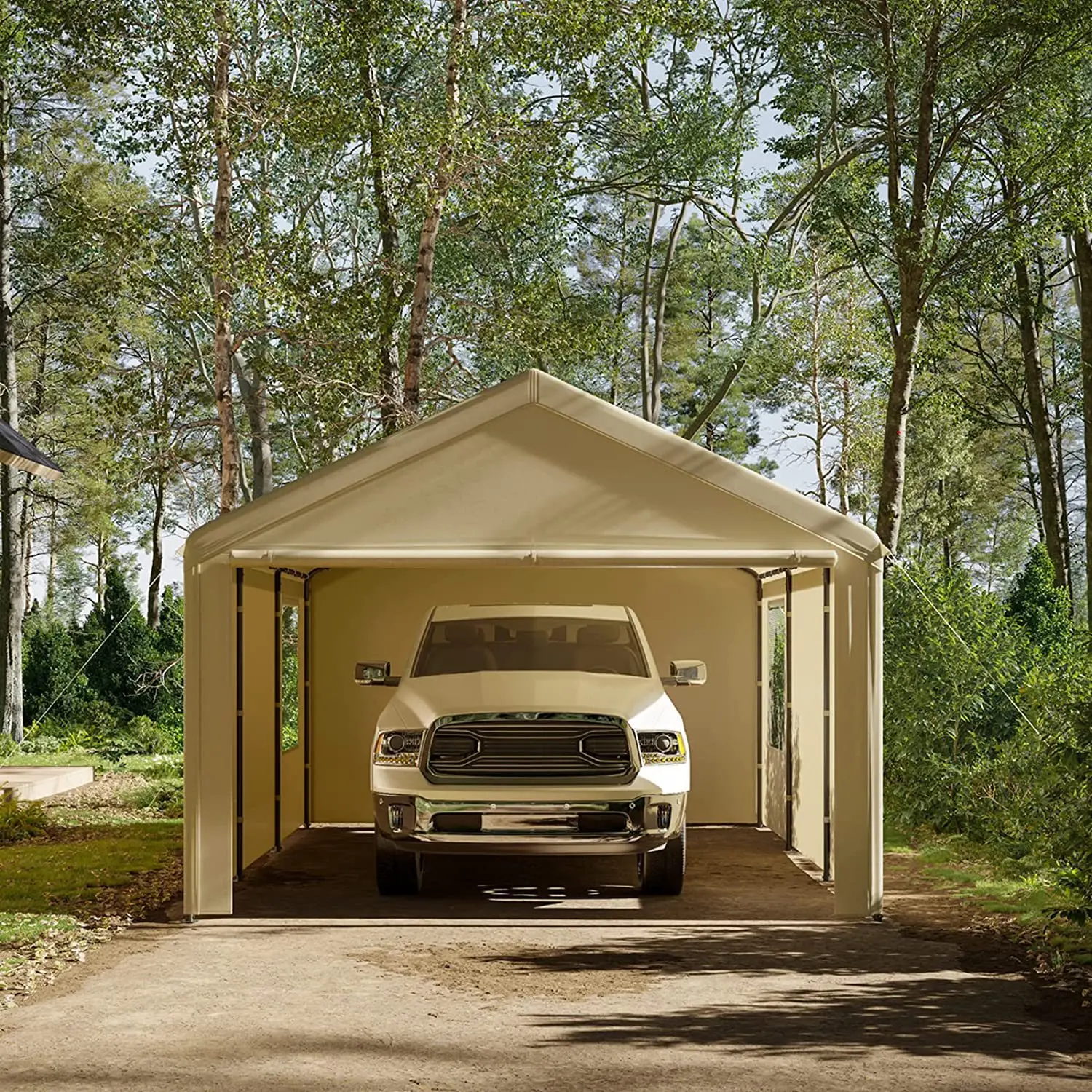 XZ OEM ODM Foldable Carport Car Shelter Folding Car Garage