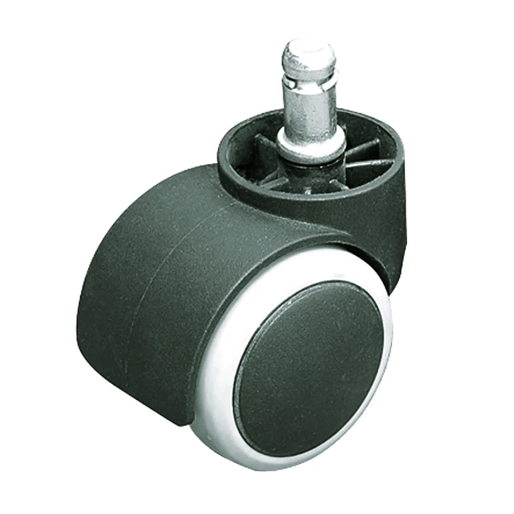 Best quality office chair castor black nylon caster wheel for sale
