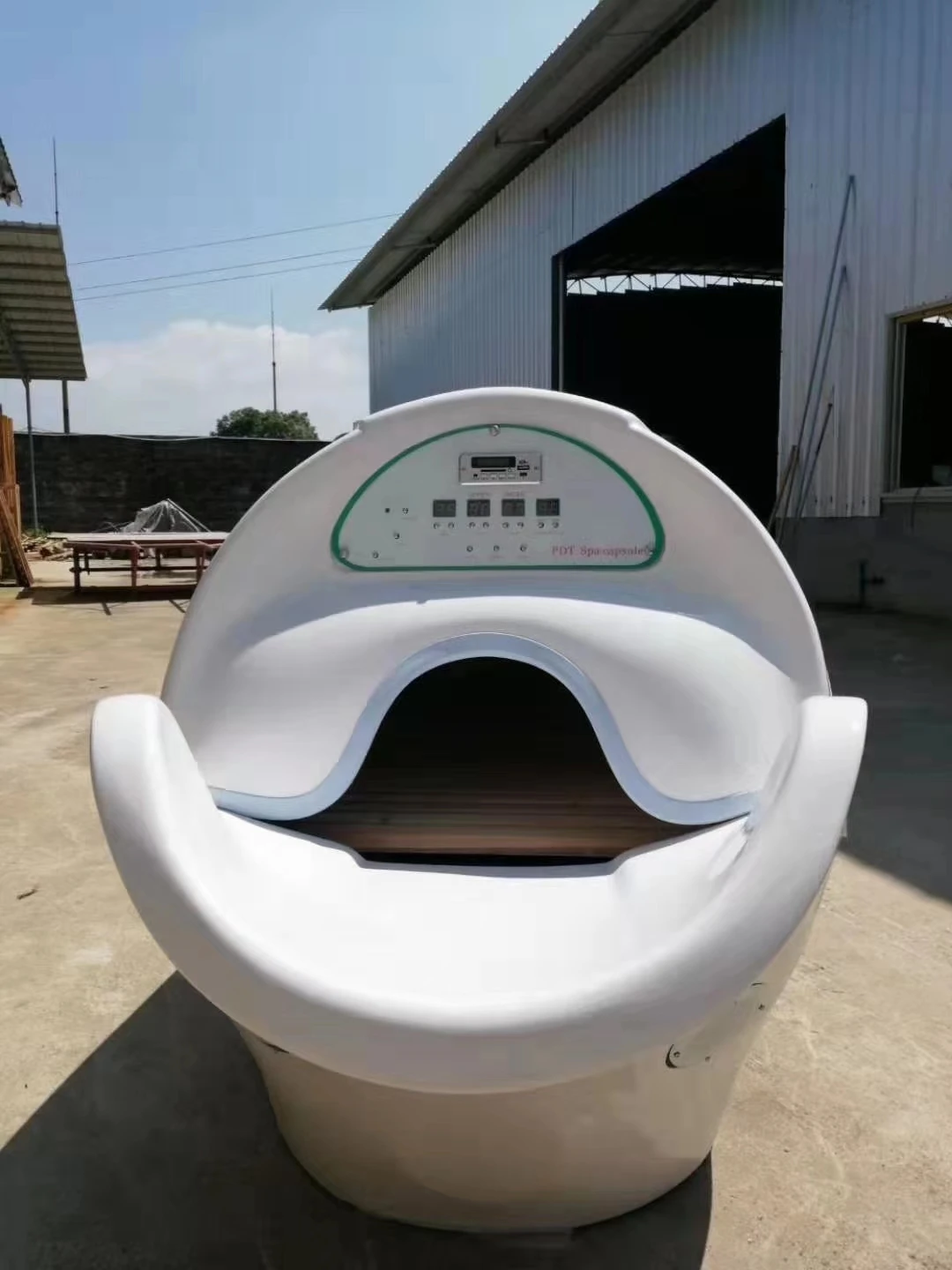 Infrared Sliming Spa Capsule With Led + Music Dry Spa Sauna With Led Light (With 2pcs Led Pads)