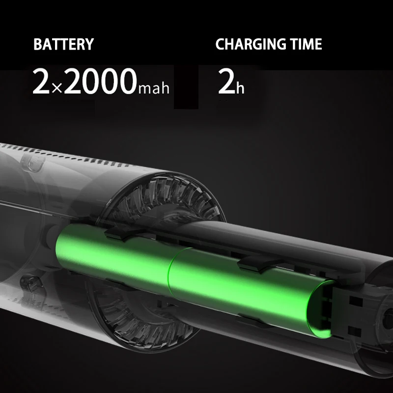 Steam Mini 6000pa Privat Label Car Vaccuum Cleaner Vacuum with Compressor For Carpet and Car Washing