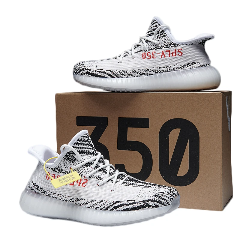 
Men shoes sports yeezy zebra Casual Sneakers walk zapatos mens running sports shoes 