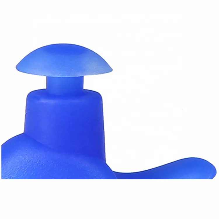Pink brand new soft silicone earplugs for swimming swimmer swimming earplug set