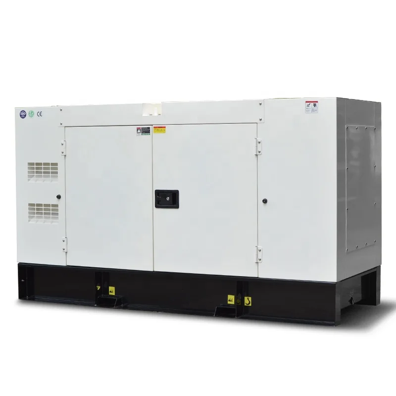 Low fuel consumption heavy duty electric generator diesel 180kw soundproof type 225 kva generator