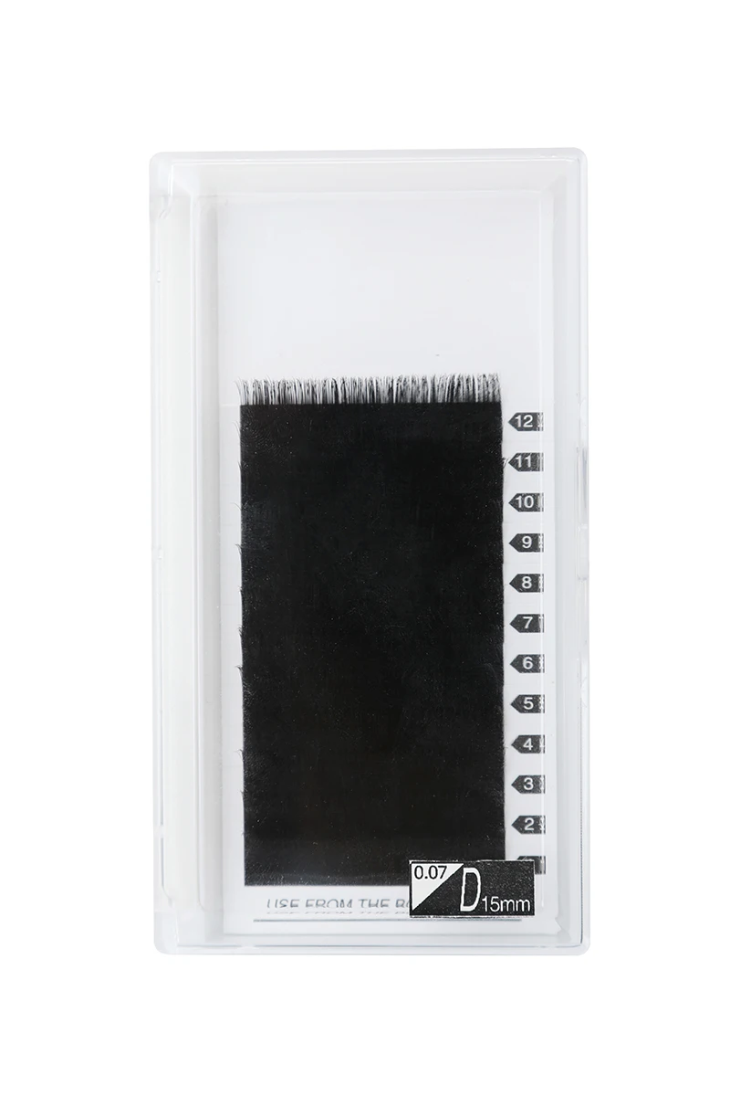 Private Label 100% real natural eyelashes extension 25 mm 3d mink Easy Fan eyelash