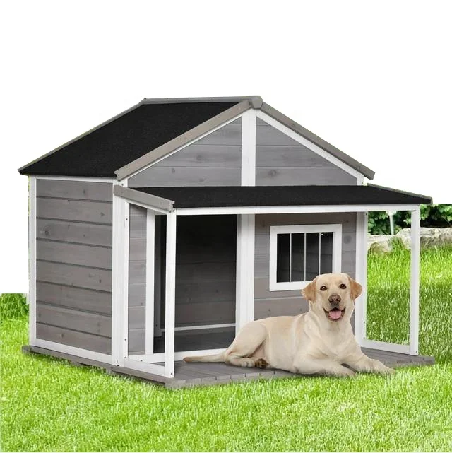 Wood Pet House Dog Large House Outdoor Wooden Dog Kennels