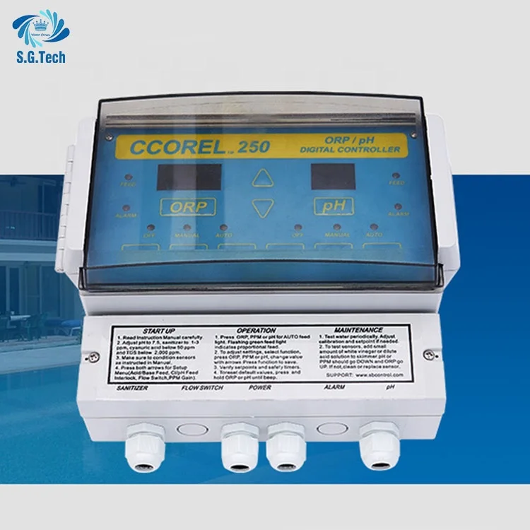 Chemical Chlorine Ph Adjustment Dosing System For Water Quality Monitor Pool Accessories