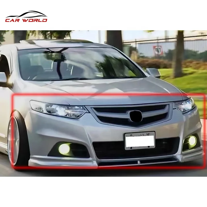 Car Body Kits For 2009-2012 Honda Accord Front Bumper Rear Bumper Side Skirts Car Bumper For Accord  Plastic Material  No Color