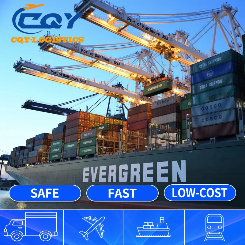 Sea Freight To North/ South Africa Shenzhen Sea Freight Forwarder Shipping Port To Port And Door To Door DDP Shipping