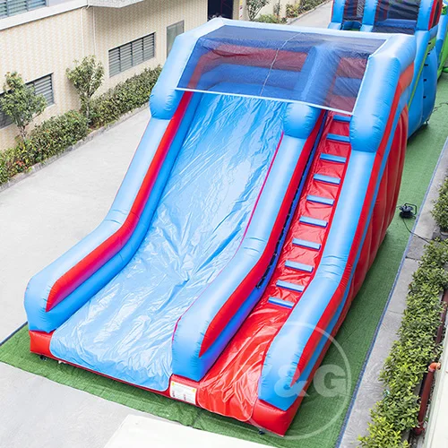 Y&G Small Inflatable Water Slide| Free Custom Design, 30+ Design Cases Available, On-Site Installation Guidance