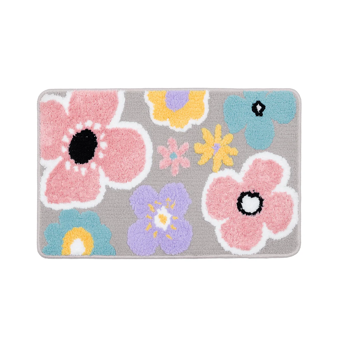 DADA home mat waterproof non slip washable bathroom tub area fluffy bath mat