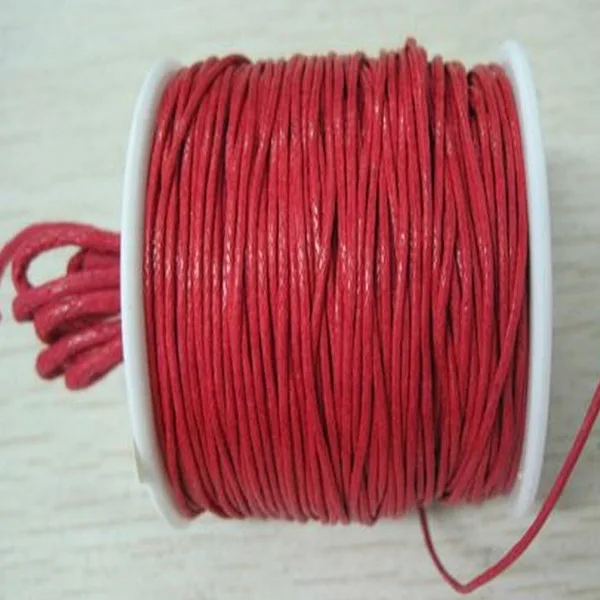 1mm waxed cord , waxed cotton cord ,wholesale cotton cord for jewelry making