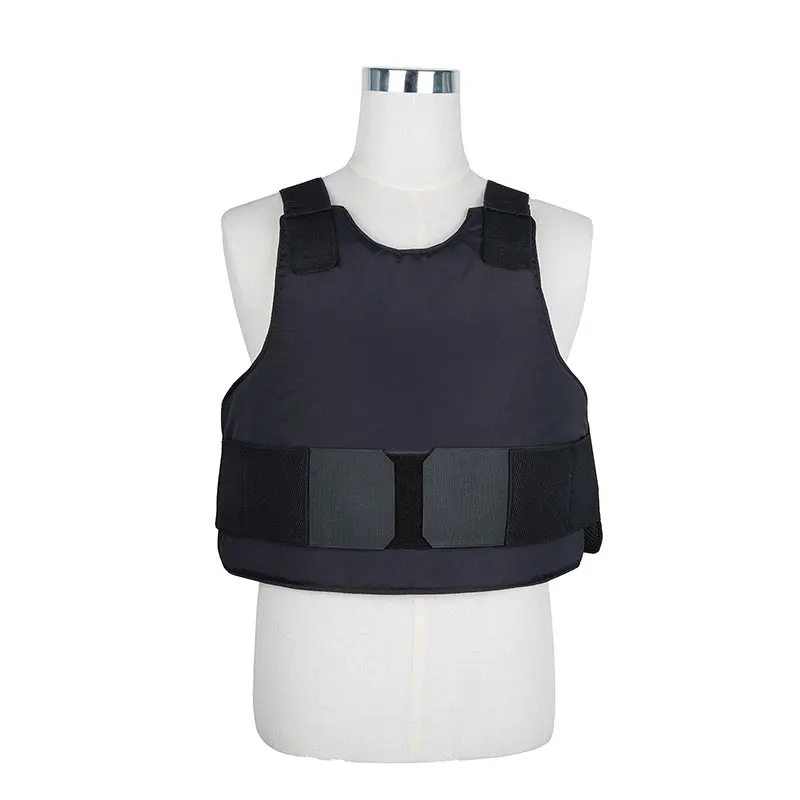 H Win OEM Wholesale Tactical Vest for Hunting Anti-Stab Black Nylon Plate Carrier with Hard/Soft Plates Soft and Safe Feature