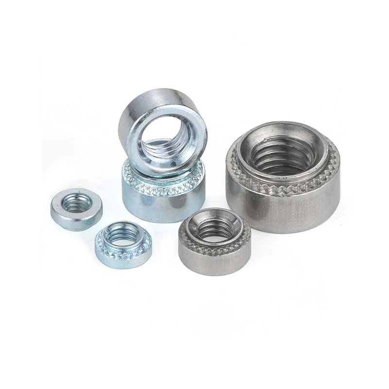 Rivet Round Nut Iron Custom M8 M6 M10 M5 M12 M4 M22 1/4 Inch Self Clinching Nuts For Industrial