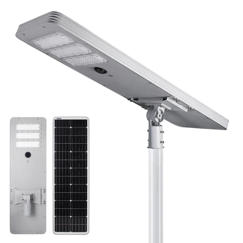 wholesale new style new technology auto clean all in one solar street light motion sensor control outdoor led ip65 waterproof