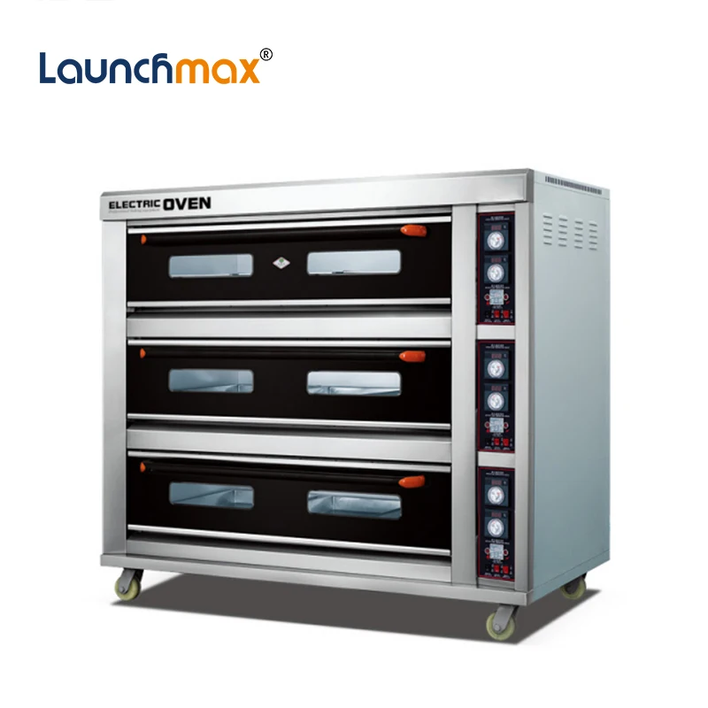 Factory Wholesale Gas Oven Home use Automatic Gas Single Deck Oven for sale With inventory items